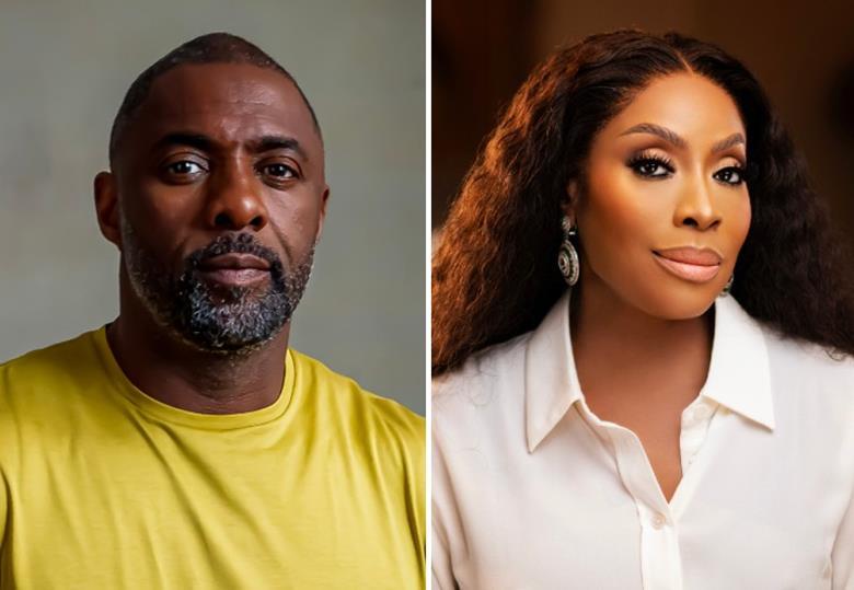 Idris Elba (photo: Alex Piper); Mo Abudu (photo: Kelechi Amadi-Obi)