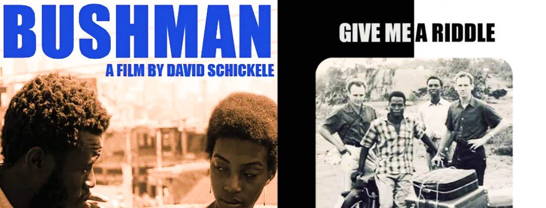 The films, GIVE ME A RIDDLE (1966) and BUSHMAN (1971), offer a unique lens into Nigerian experiences during pivotal moments in history.